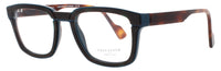 Face A Face Face A Face Optical Glasses TORTOISE ORANGE / BLUE PETROL OPAQUE