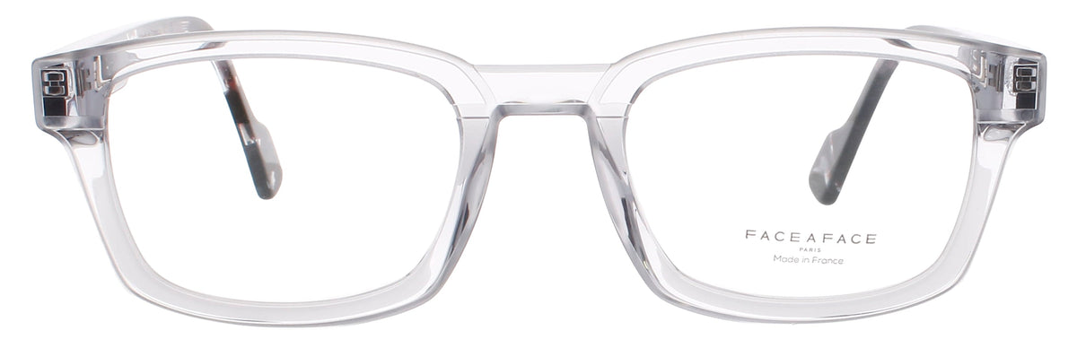 Face A Face Face A Face Optical Glasses TRANSPARENT STRIPED GREEN HORIZONTAL