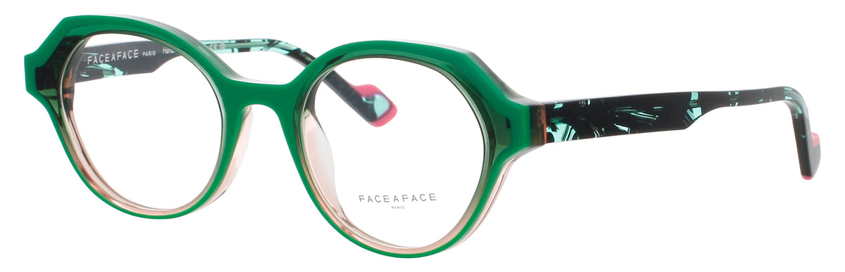Face A Face Optical Glasses Green