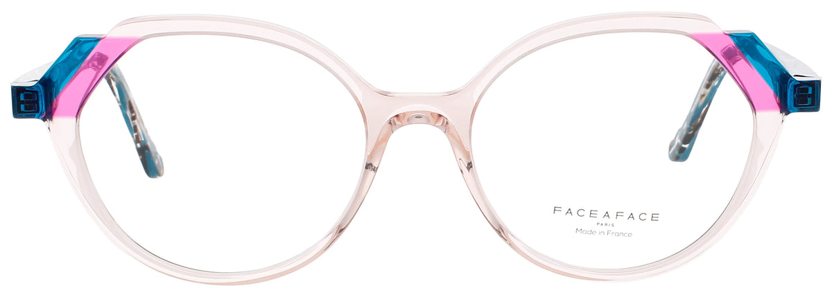Face A Face Face A Face Optical Glasses PINK BLUSH CRYSTAL