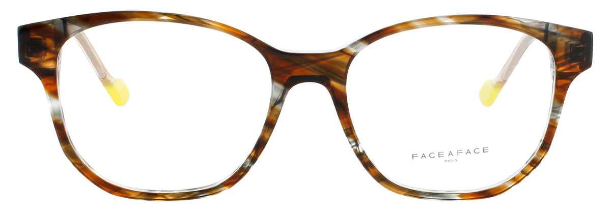 Face A Face Face A Face Optical Glasses Brown