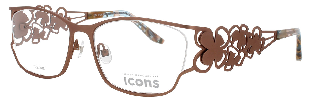 Prodesign Prodesign Optical Glasses Brown