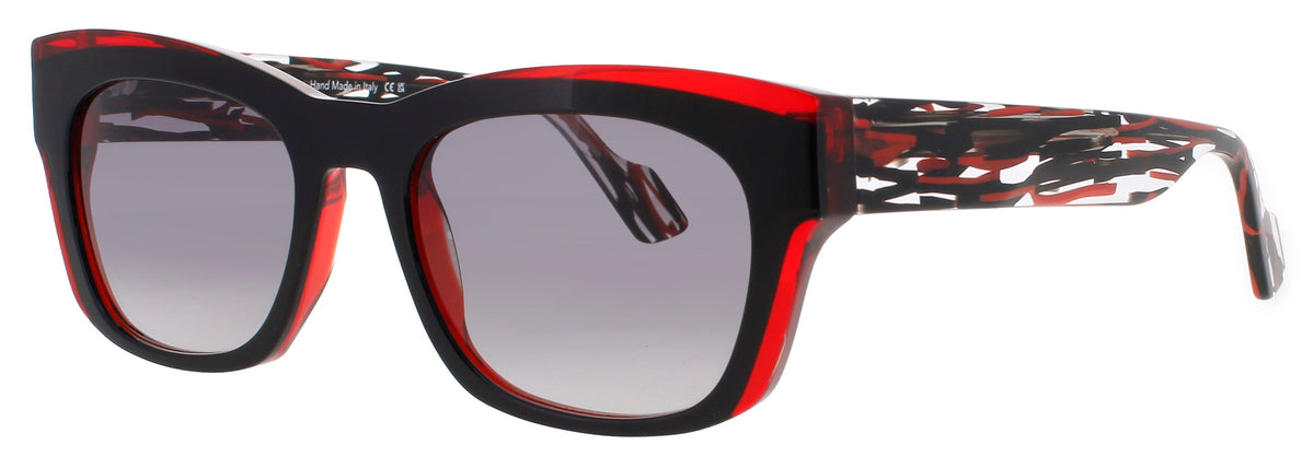 Face A Face Face A Face Sunglasses BLACK/RED