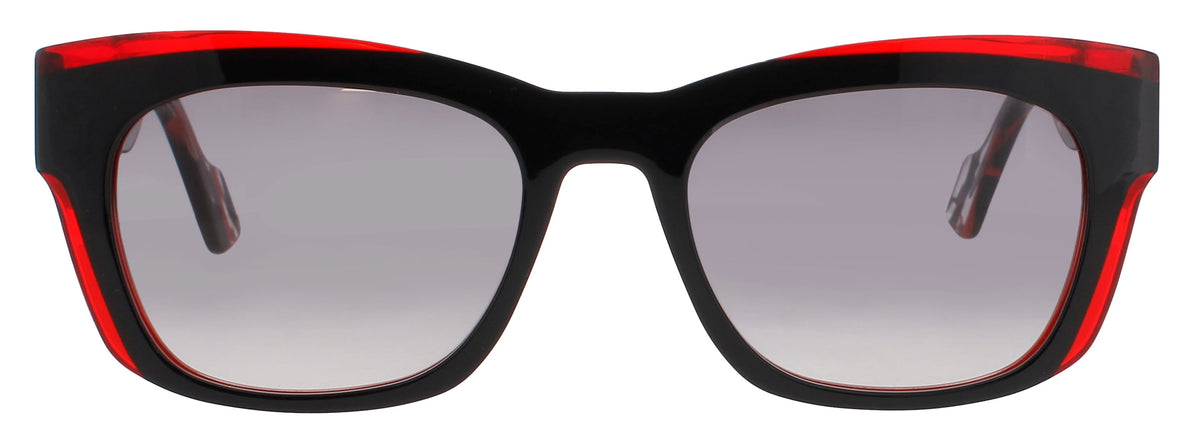 Face A Face Face A Face Sunglasses BLACK/RED