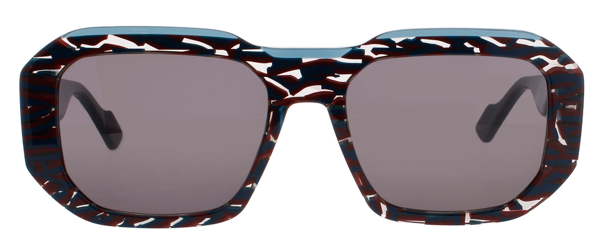 Face A Face Face A Face Sunglasses Burgundy