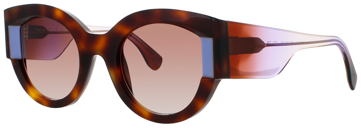 Face A Face Face A Face Sunglasses Brown