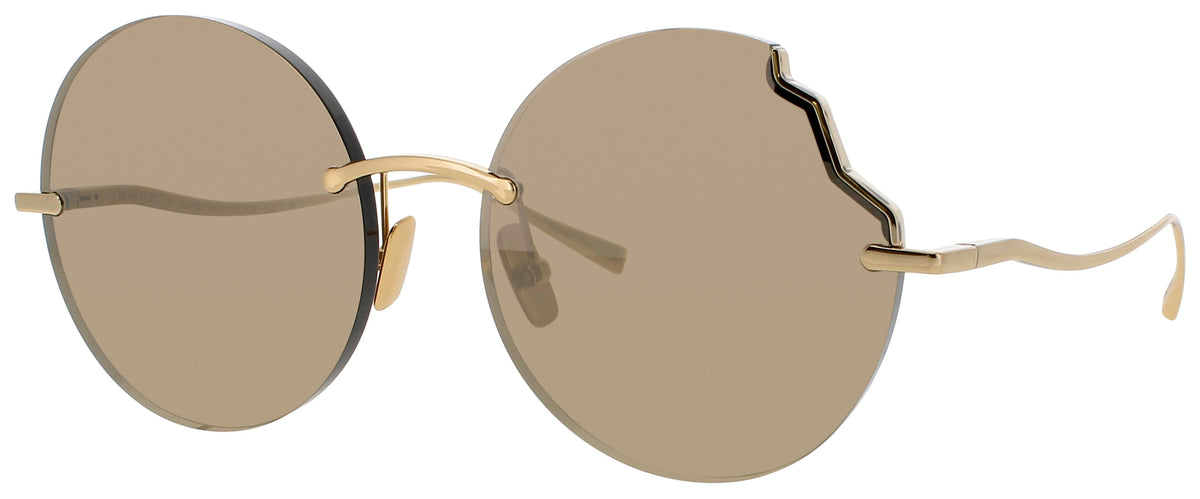 Face A Face Face A Face Sunglasses Gold