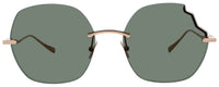 Face A Face Face A Face Sunglasses Green