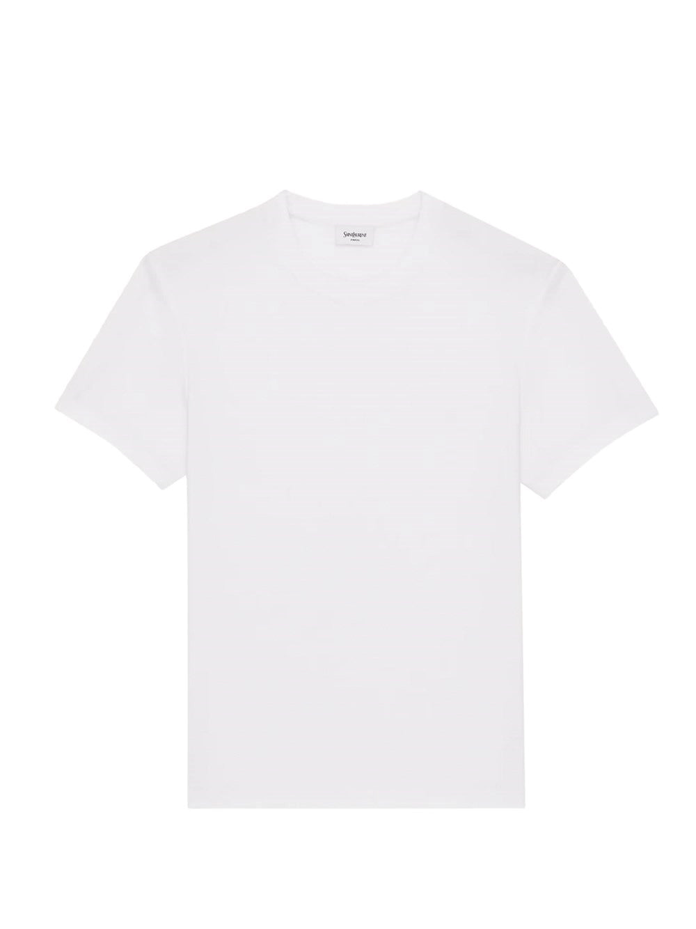 Saint Laurent Men Cassandre Ribbed T Shirt