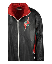 Gucci Mens Leather Bomber Jacket