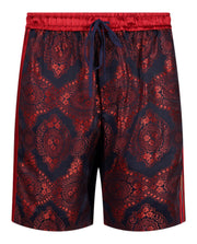 Gucci Mens Silk Patterned Shorts