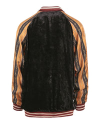 Gucci Gucci Mens Mixed Media Track Jacket