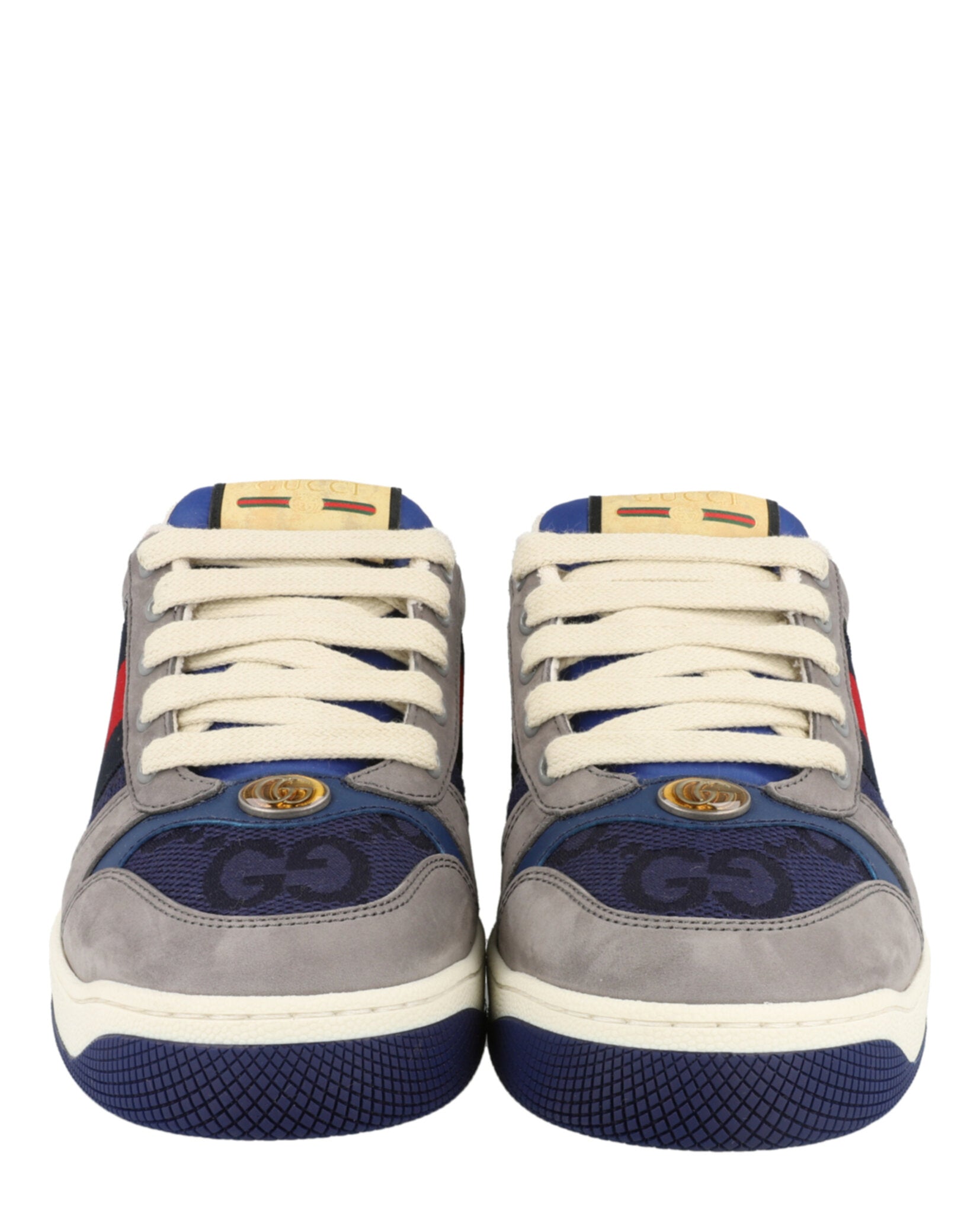 Gucci Gucci Mens GG Screener Low-Top Sneakers