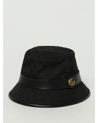Gucci GG Canvas Bucket Hat Men Black