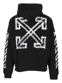 Off-white Off-White Men Motion Arrow Skate Hoodie