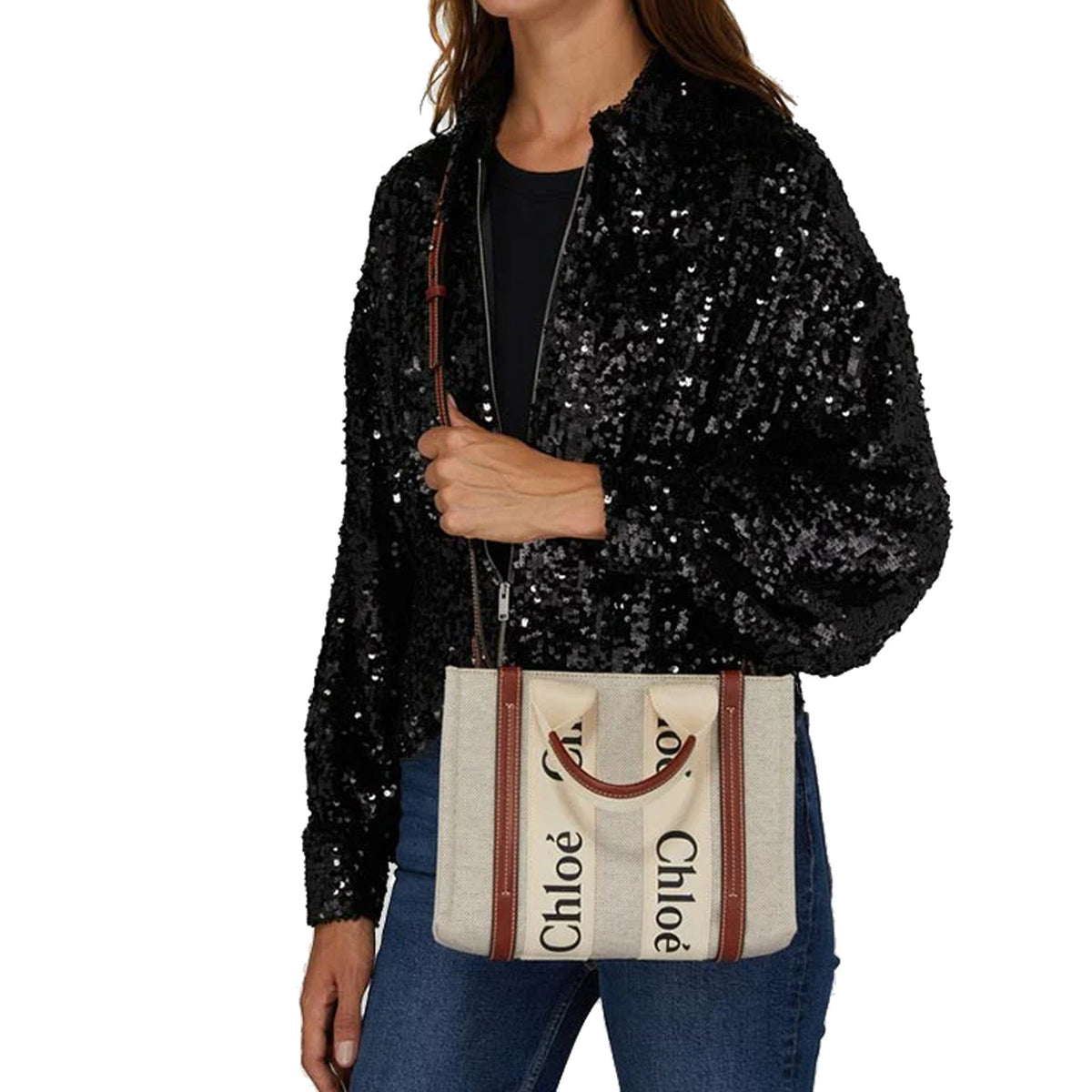 ChloE Chloe Woody Small Tote Bag Women