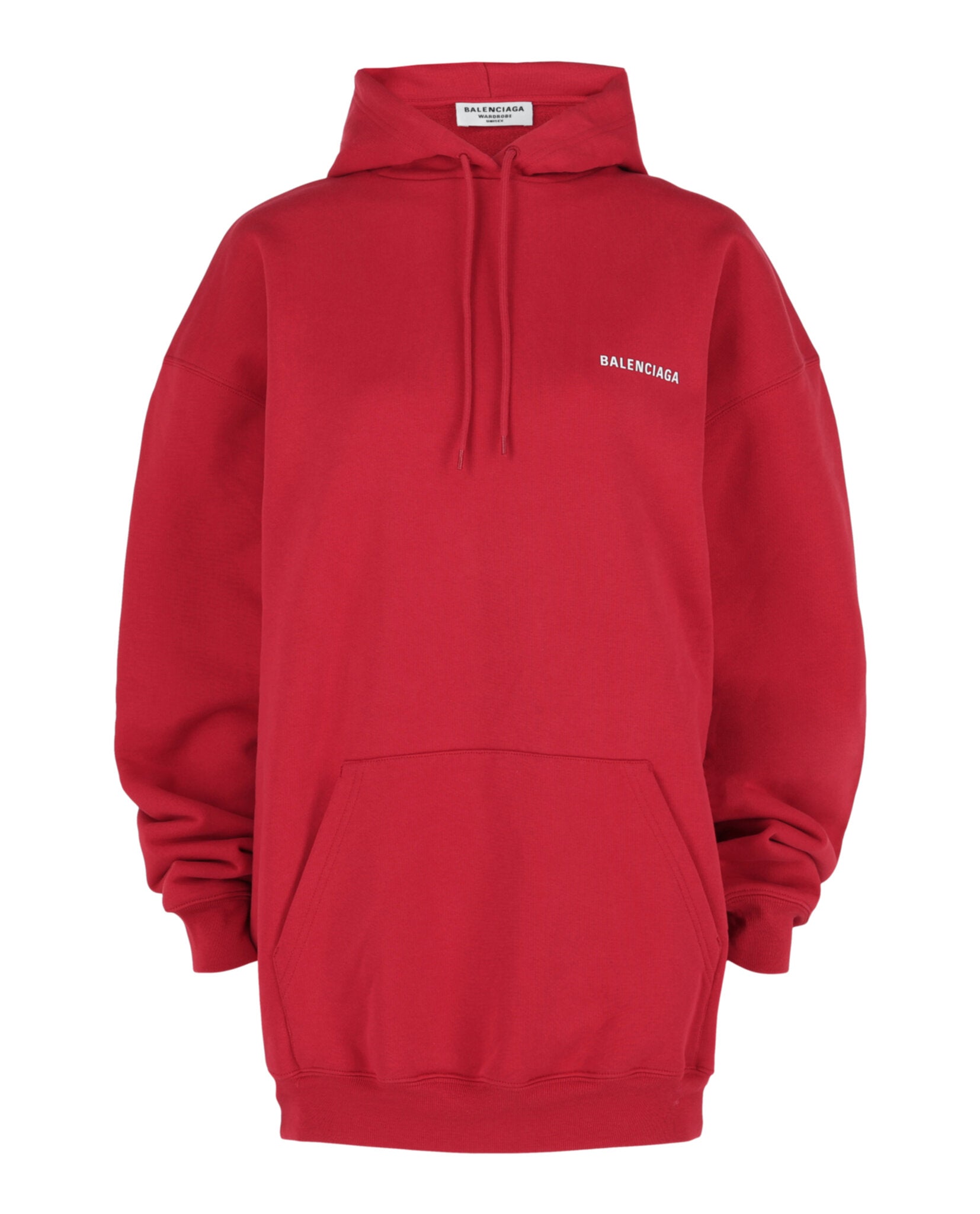 Balenciaga Balenciaga Womens Medium Fit Logo Hoodie