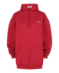 Balenciaga Balenciaga Womens Medium Fit Logo Hoodie