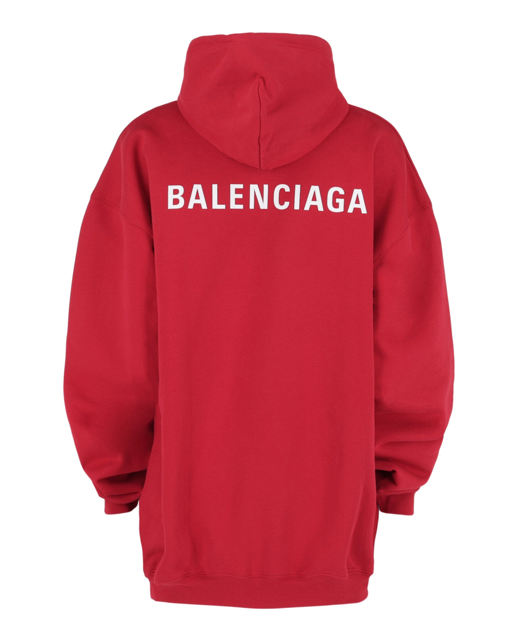 Balenciaga Balenciaga Womens Medium Fit Logo Hoodie