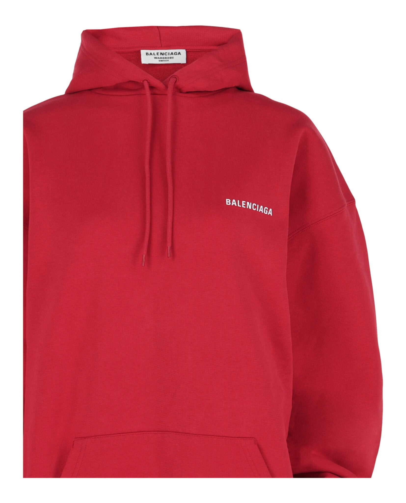 Balenciaga Balenciaga Womens Medium Fit Logo Hoodie