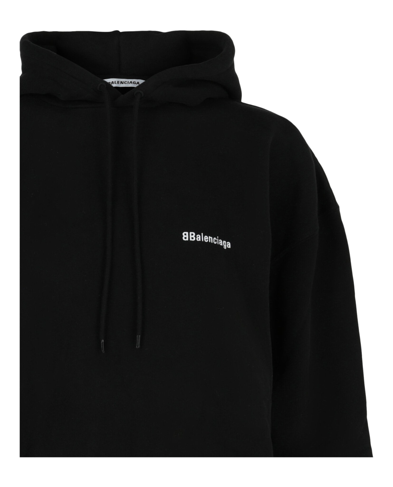 Balenciaga Balenciaga Womens Double B Logo Hoodie