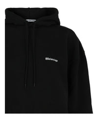 Balenciaga Balenciaga Womens Double B Logo Hoodie