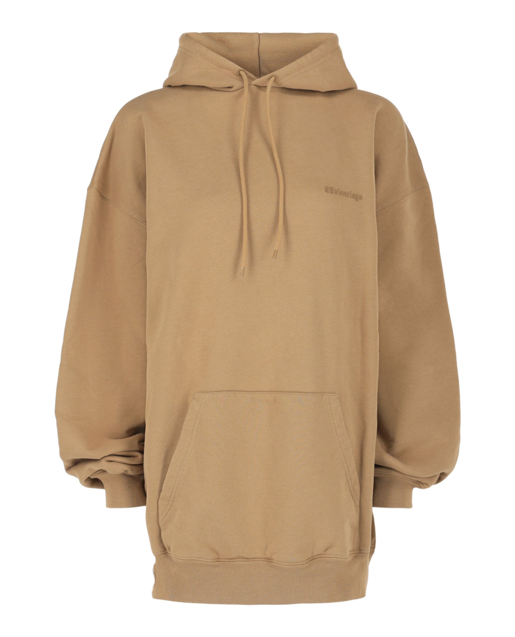 Balenciaga Balenciaga Womens Medium Fit Logo Hoodie