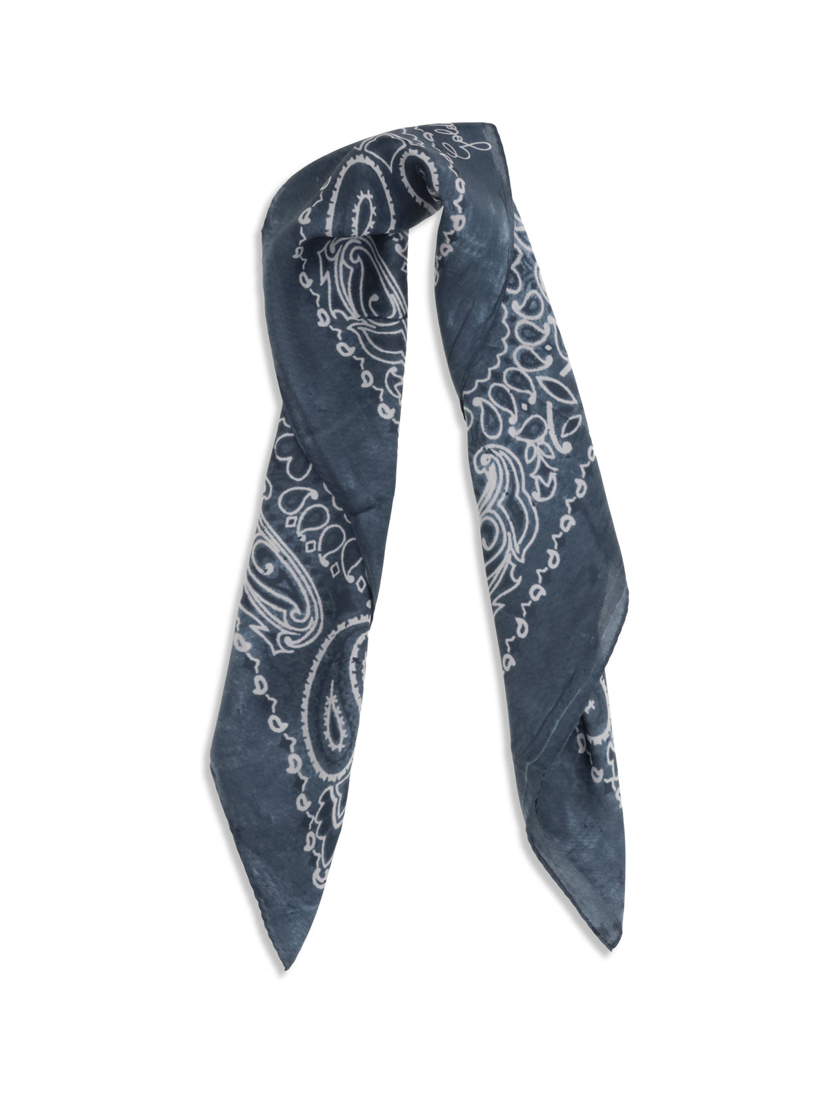 GOLDEN GOOSE Golden Goose Women Golden Paisley Printed Silk Scarf