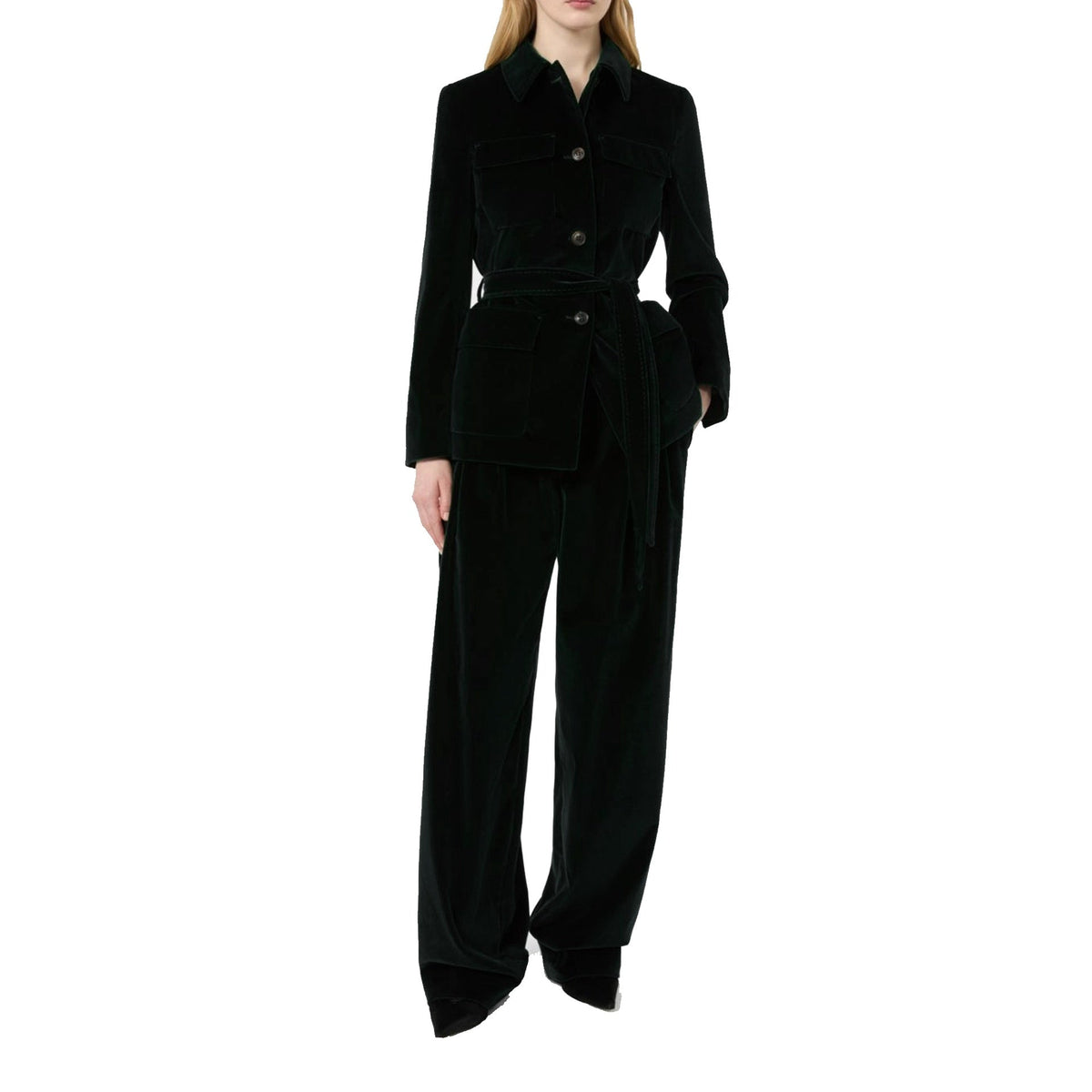 Max Mara Studio Max Mara Studio Velvet Crusca Jacket Women