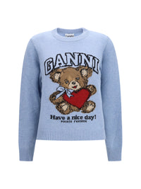 GANNI Ganni Women Wool Graphic Sweater