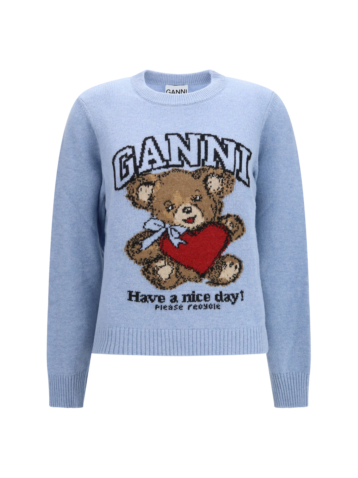 GANNI Ganni Women Wool Graphic Sweater