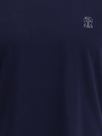 Brunello Cucinelli Men Logoed T-Shirt