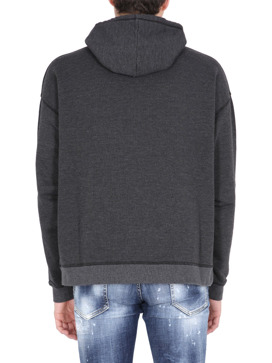 Dsquared2 Men Logo Printed Sweatshirt