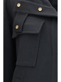 GIORGIO ARMANI Giorgio Armani Women Coat Caban In Double Cashmere Blouson With High Collar