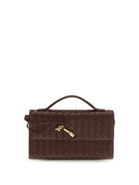 Bottega Veneta Women Andiamo 25 Top-Handle Clutch