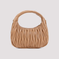 Miu Miu Small Wander Matelassé Hobo Bag Women