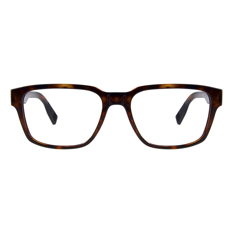 Lacoste Eyeglasses Rectangle Full Rim, Havana Frame and Clear Demo Lens Lens L2927N214