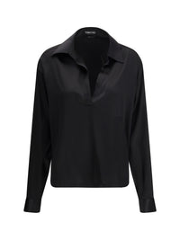 Tom Ford Women Stretch Silk Shirt