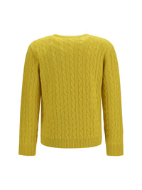 VALENTINO Valentino Men Vlogo Cable-Knit Cashmere Sweater
