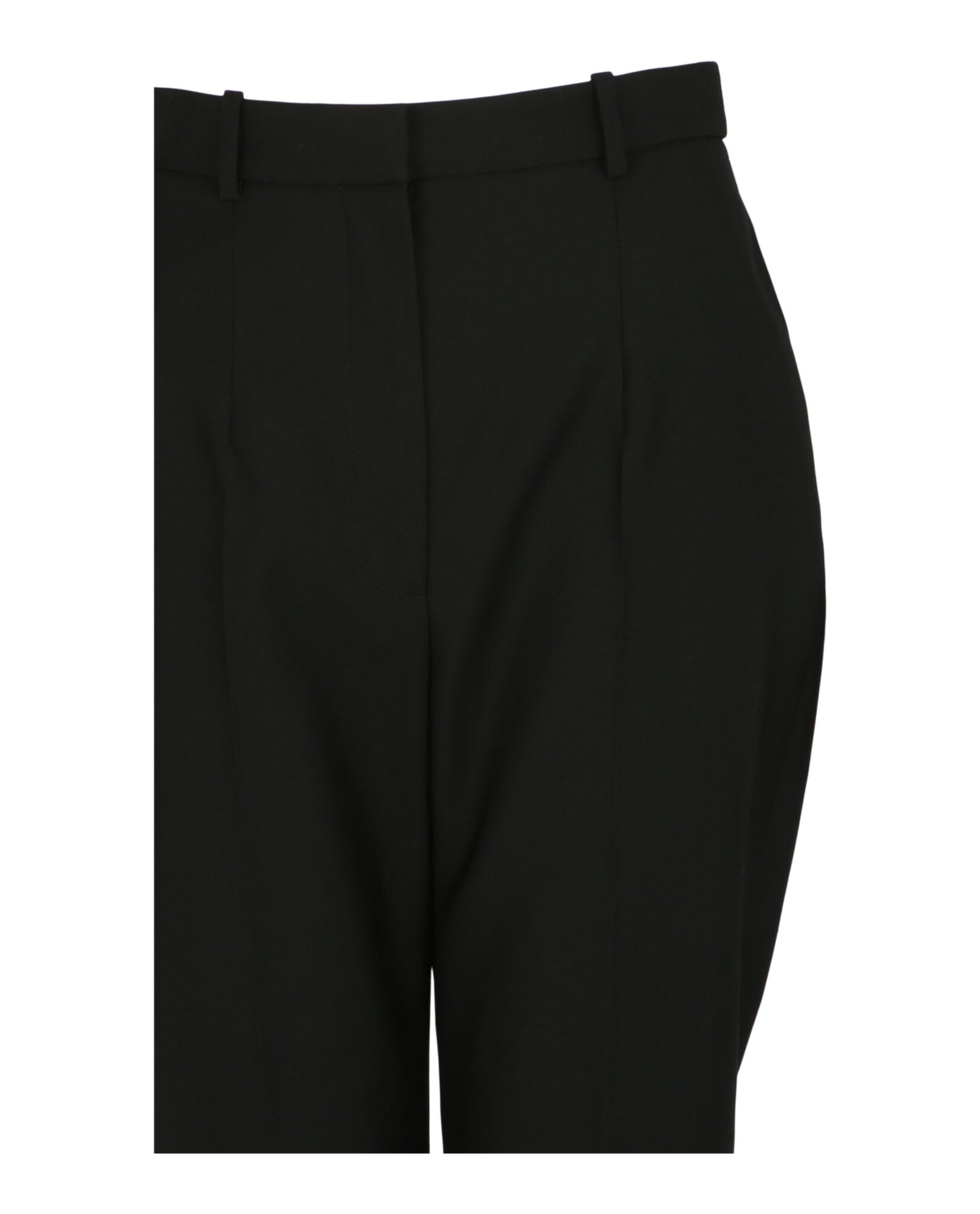 Alexander McQueen Alexander McQueen Womens High-Waist Wool Pants