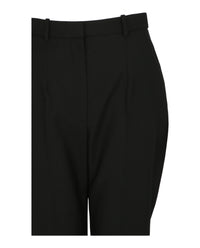 Alexander McQueen Alexander McQueen Womens High-Waist Wool Pants