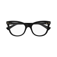 Bottega Veneta Eyeglasses Visor Full Rim, Black Frame and Clear Demo Lenses Lens BV1226O006