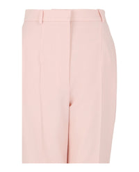 Alexander McQueen Womens High Waisted Wool Trousers