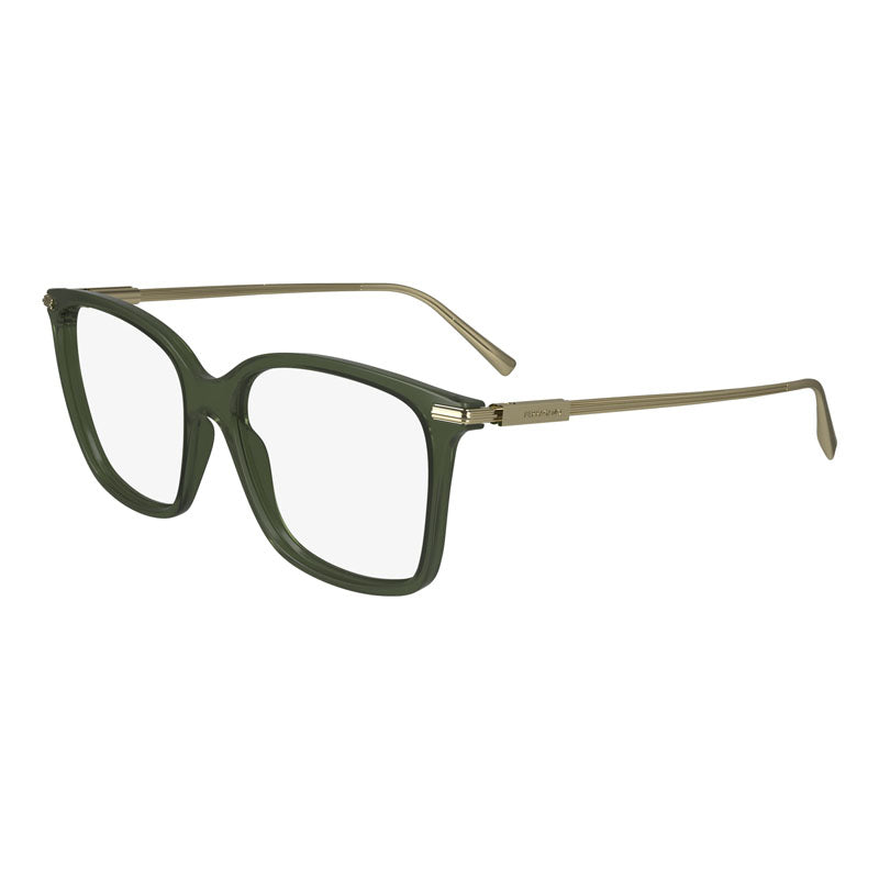 Salvatore Ferragamo Eyeglasses Square Full Rim, Black Frame and Clear Demo Lenses Lens SF2992001