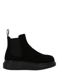Alexander McQueen Womens Leather Chelsea Boot