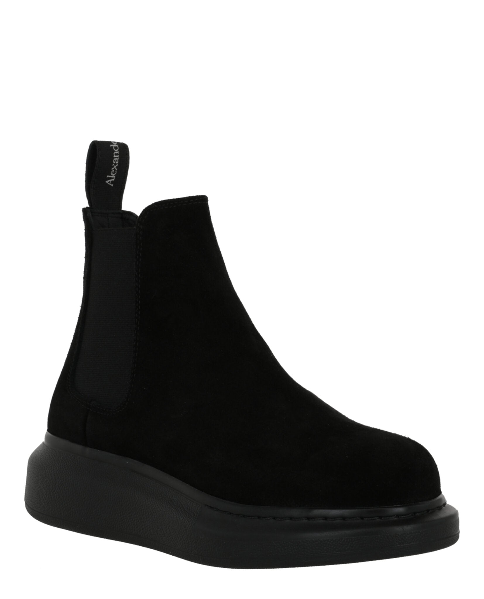 Alexander McQueen Womens Leather Chelsea Boot