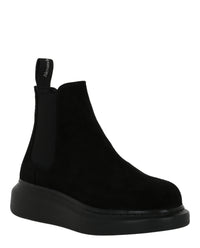 Alexander McQueen Womens Leather Chelsea Boot