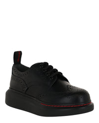 Alexander McQueen Womens Liquid Spaz Lace-Up Brogues