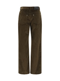 Loewe Women Cotton Corduroy Pants