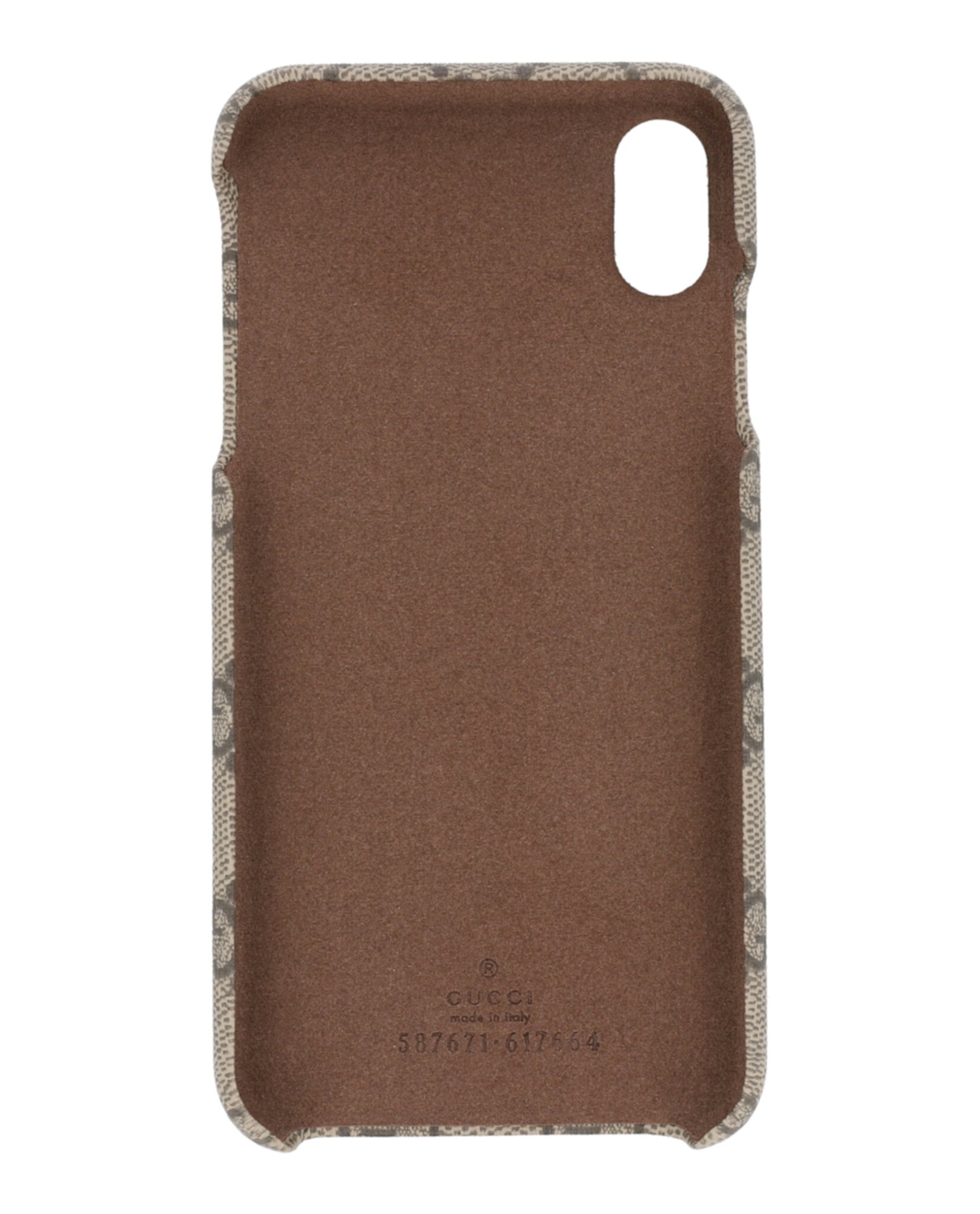 Gucci Unisex-Adult GG Supreme Ophidia iPhone XS Max Case